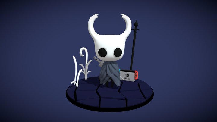 Hollow Knight 3D Switch 3D Model