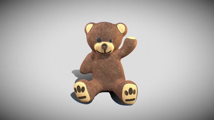 Teddy Bear 3D Model