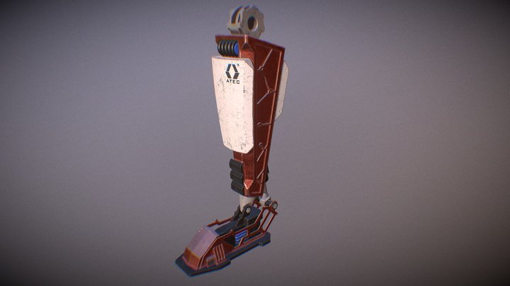 Robot_Leg 3D Model