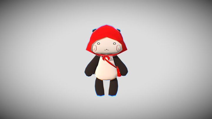 Mochi-zukin (Original) 3D Model
