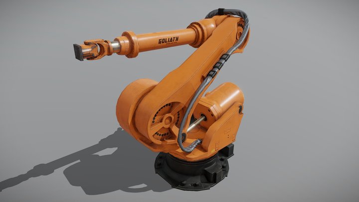 Robot Arm 3D Model