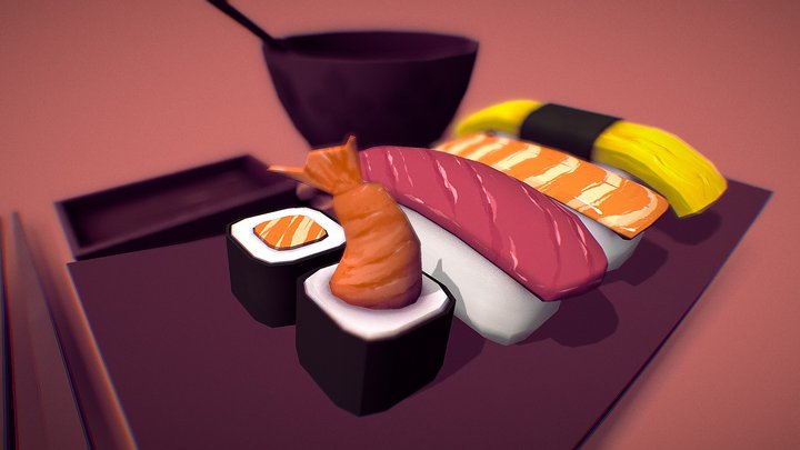 Did someone say Sushi? – Free 3D Model STL