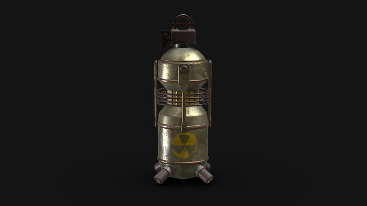 Nuke Grenade 3D Model