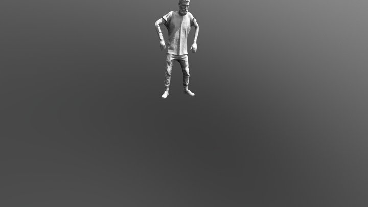 Hip Hop Dancing 3D Model