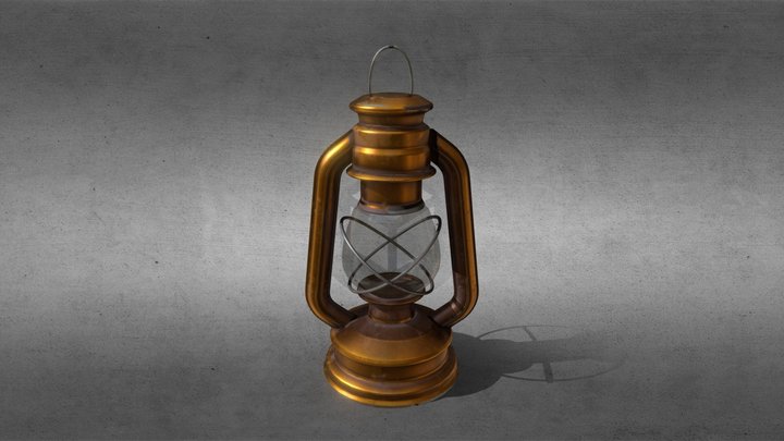 Vieille Lanterne 3D Model