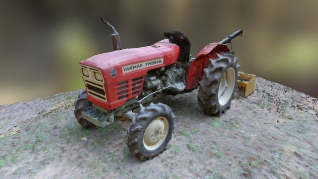 TractorLowRes_v01.6 3D Model