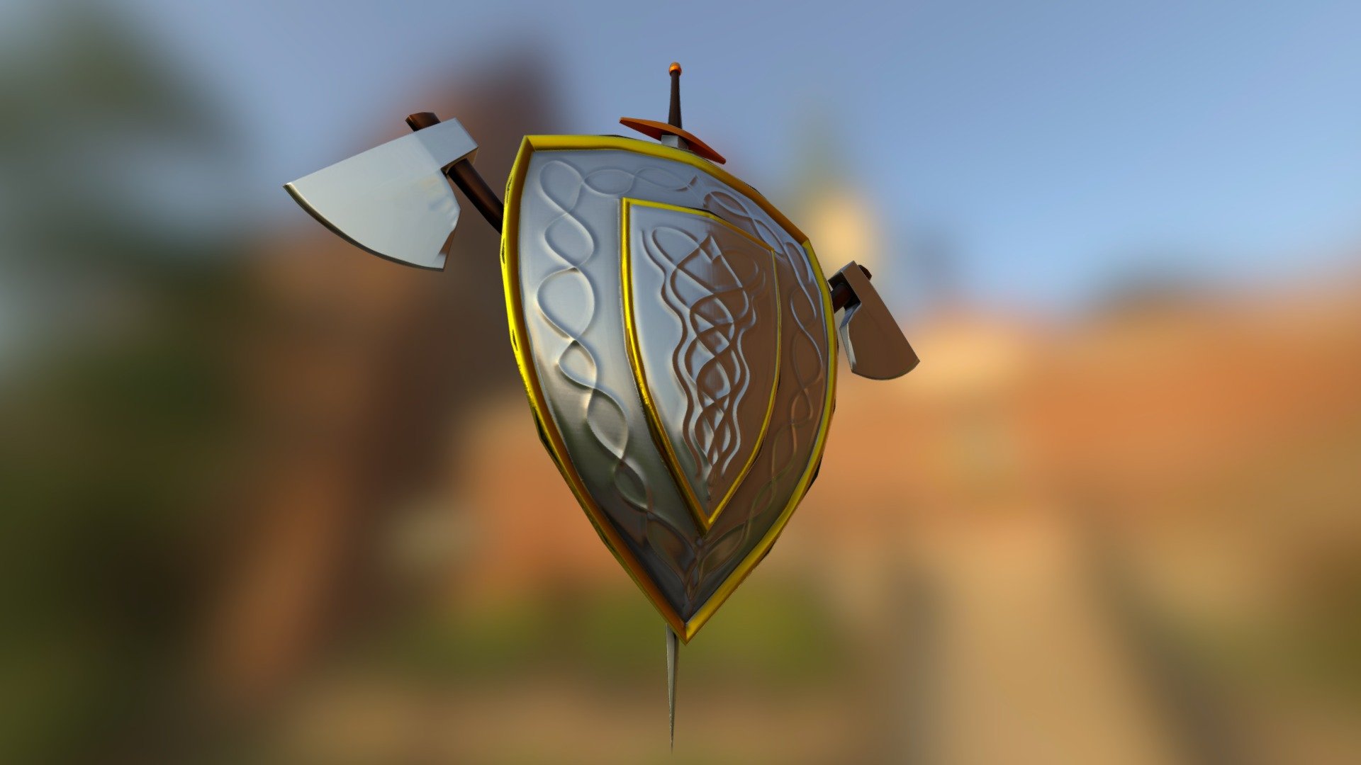 Blason - 3D model by Jerome (dijix009) (@dijix009) [3b3fe29] - Sketchfab