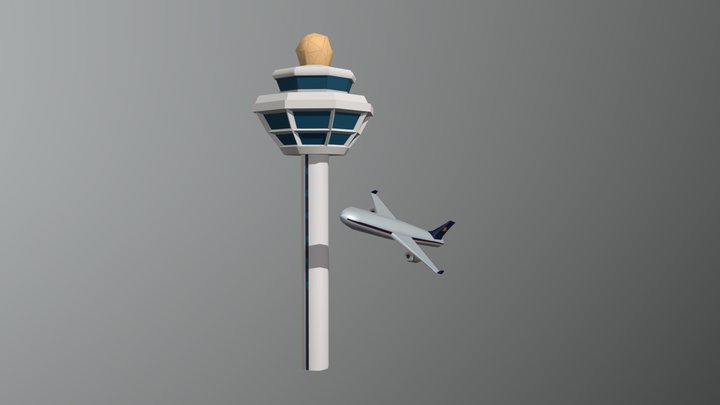 Changi Airport 3D Model