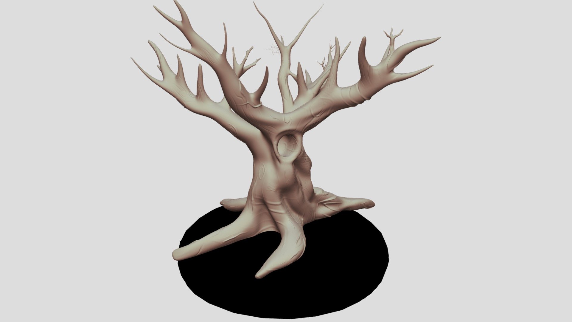 Dead Fantasy Tree with holes - 3D model by AlmightySadra [3b40ebf ...