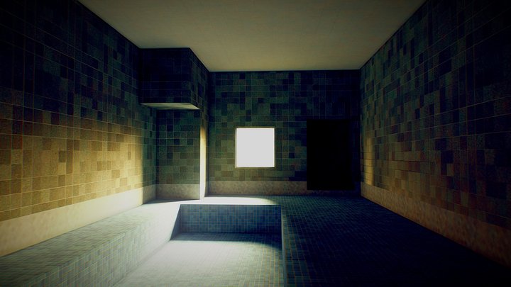 VR Liminal Room [Baked] – Modello 3D gratuito STL