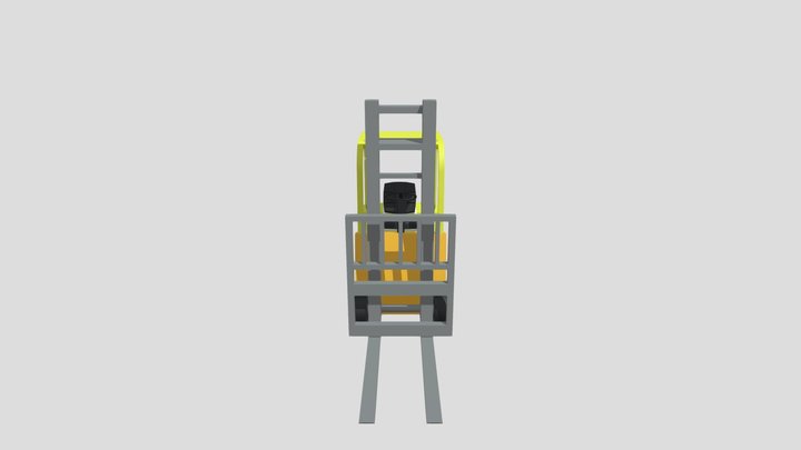 Forklift 3D Model