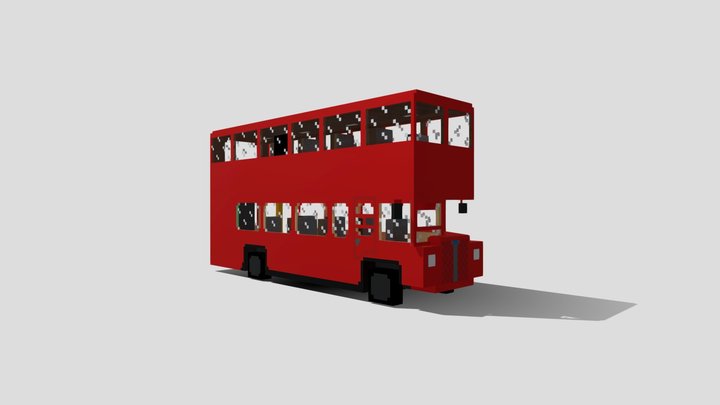 Double decker bus 3D Models Sketchfab