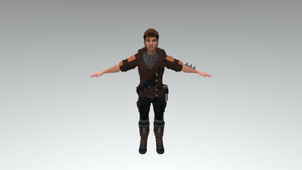 Ba Game art Character_Model/ Year 2 - 3D model by aidenn7 [3b41f6c ...