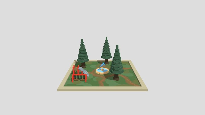 Park 3D Model