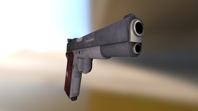 Smith&Wesson - SW1911DK 3D Model