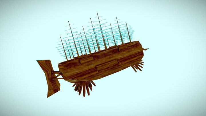 Studio Ghibli Flying Fortress