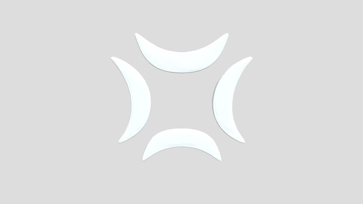 angry symbol 3D Model