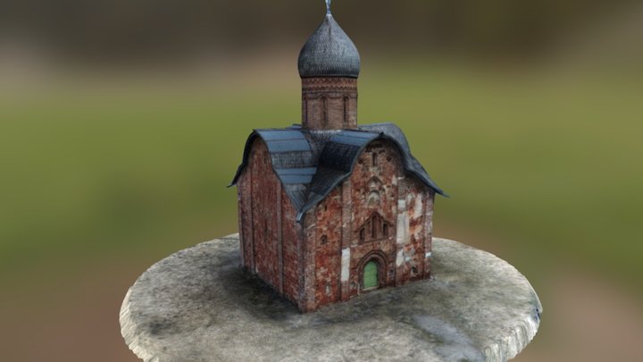 Церковь Петра и Павла в Кожевниках 3D Model