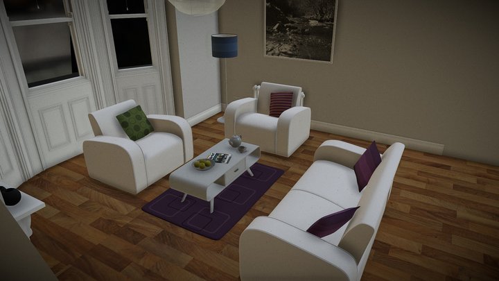 Living room 3D Model