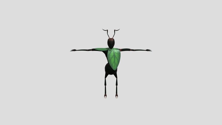 Ant Character 3D Model