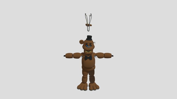 Movie Golden Freddy 2025 3D Model