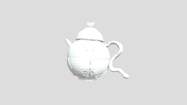 Carnival of Crisis - Tea Pot 3D Model