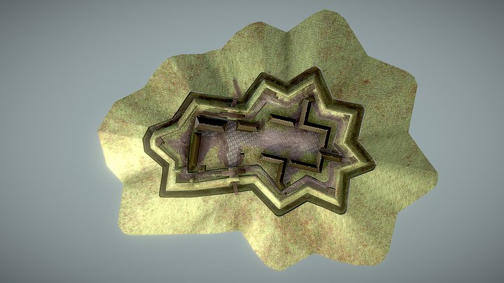 Přestavba Velké šance z let 1808-1809 3D Model