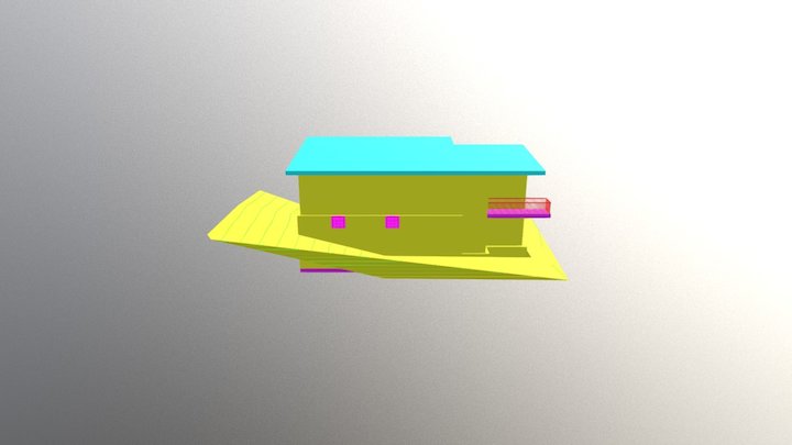 Shrey Patel House Model 3D Model