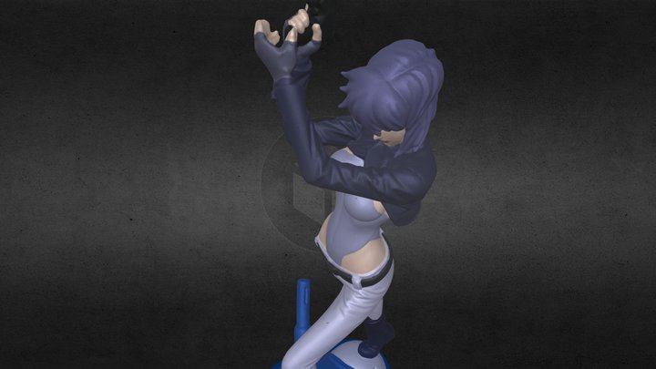 Motoko Kusanagi - ghost in the shell 3D Model