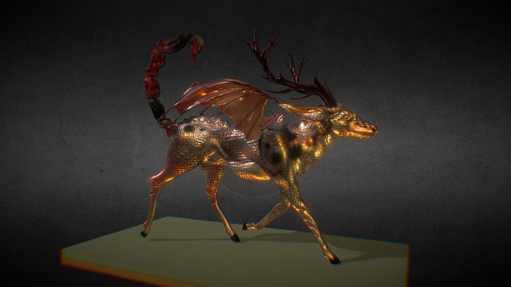 Dragalisk 3D Model