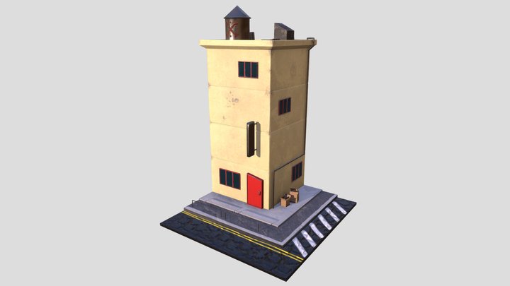 City ​​building 3D Model