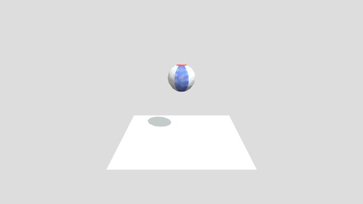 Beachball prop 3D Model