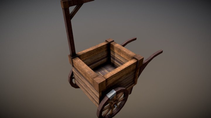 Pushcart 3D Model