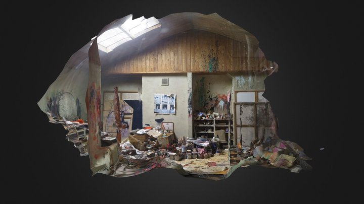 Francis Bacon's Studio 3D Model