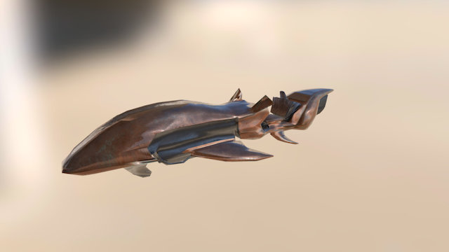 Mortal Engines Vehichle (Desert Speeder) 3D Model