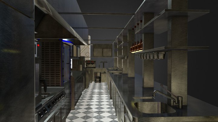 Рассвет 3D Model