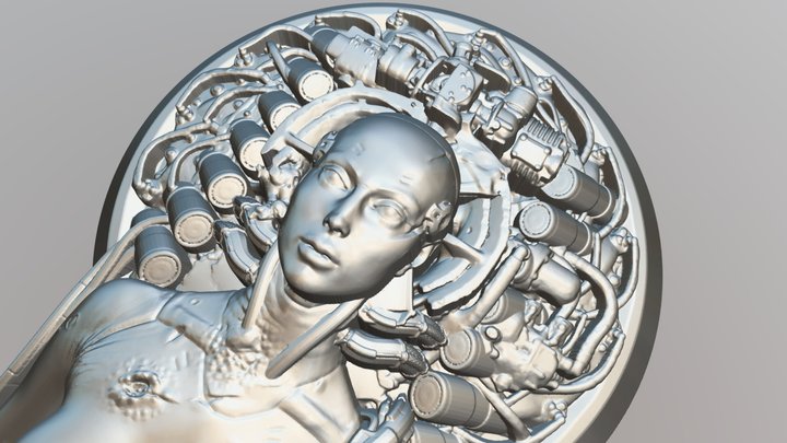 cyborg01 3D Model
