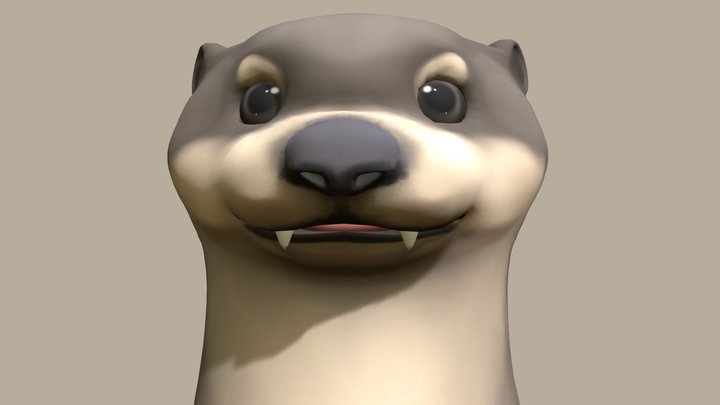 Otter-san – Modello 3D gratuito STL