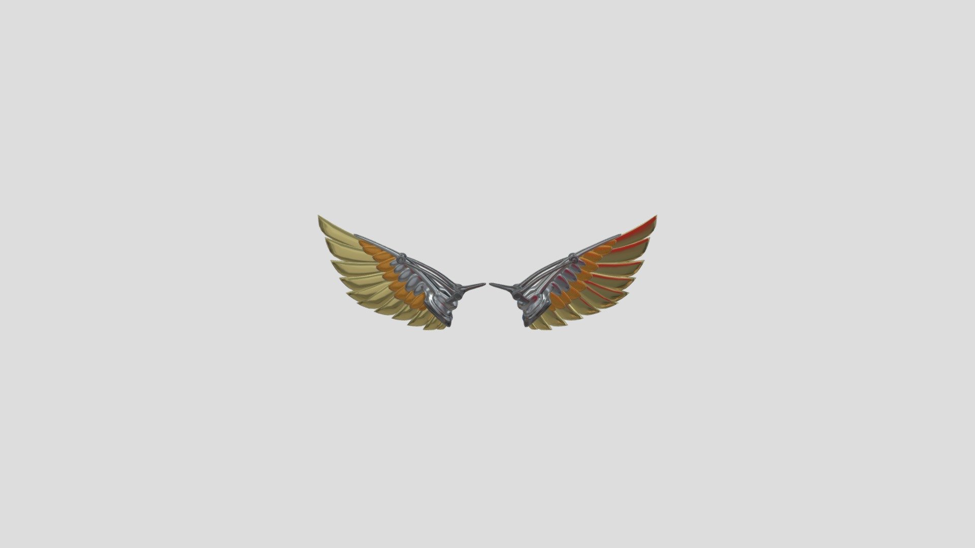 wings - 3D model by krasau4eg [3b5075c] - Sketchfab