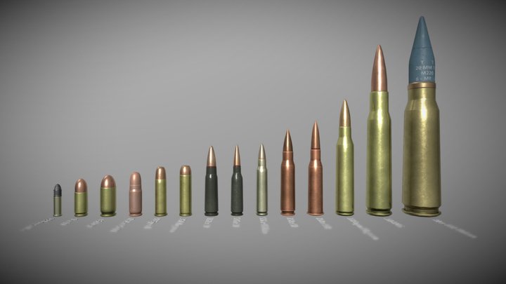 ammo pack | cartridges 3D Model