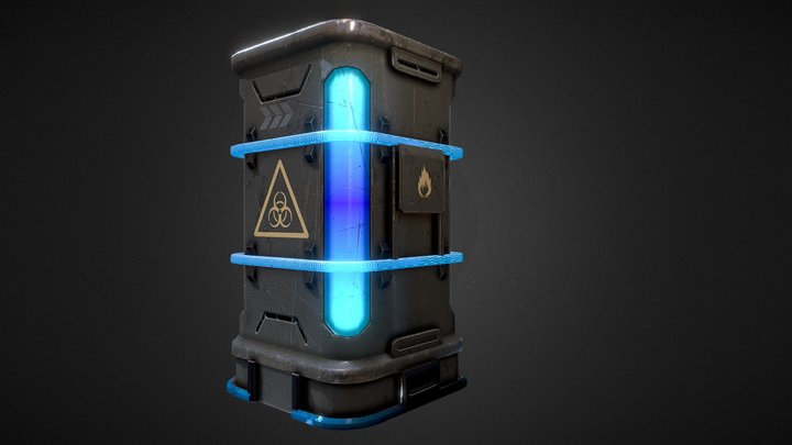 ammunition box 3D Model