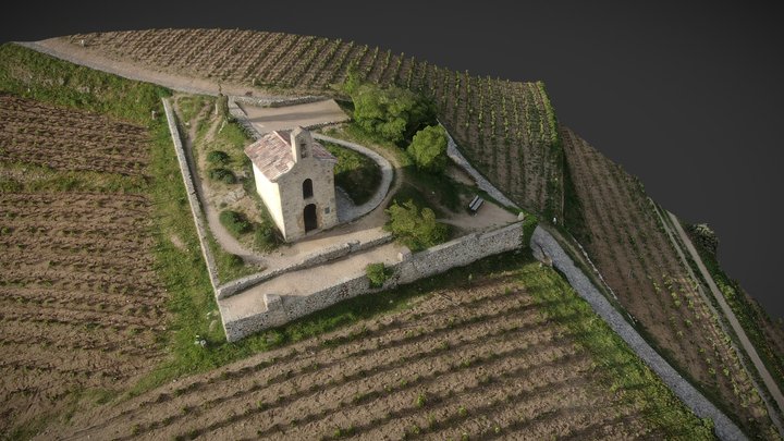 Chapelle Saint-Christophe 3D Model