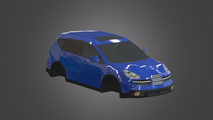 2007 Subaru B9 Tribeca (accurate) 3D Model