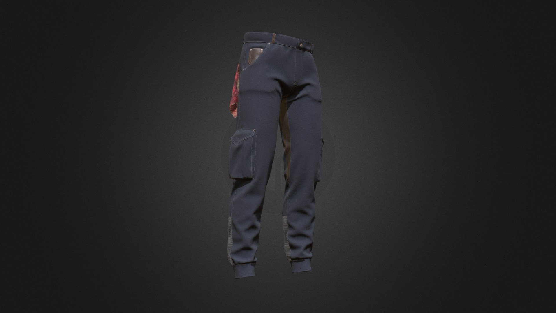 OBJ file Tactical pants・3D print object to download・Cults