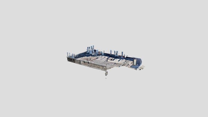 Example Rooftop Scan 3D Model