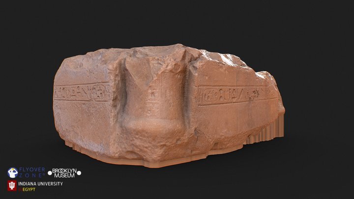 3D rendering of Table of Offerings of Senetepibre-Ankh