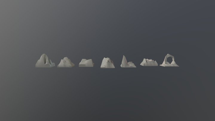Rocks 3D Model