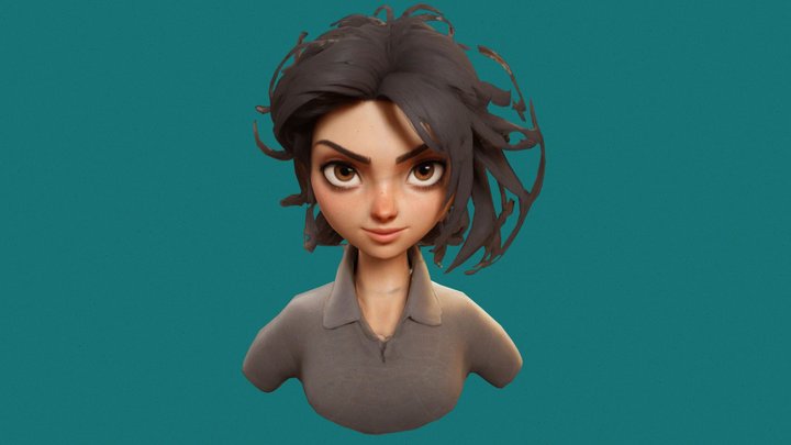 Bad Girl Models Freedownload 3D Model