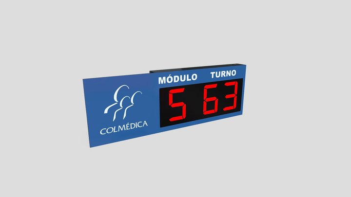 TURNERO T3 - MÓDULO TURNO 3D Model