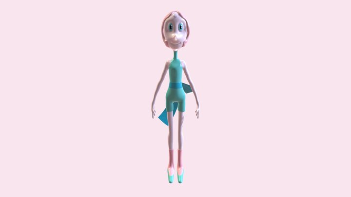Perla Steven Universe 3D Model